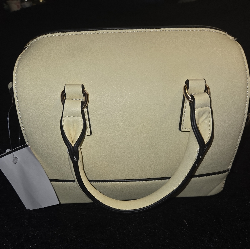 Elegant Cream Handbag